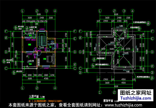 小型农村三层别墅设计户型图