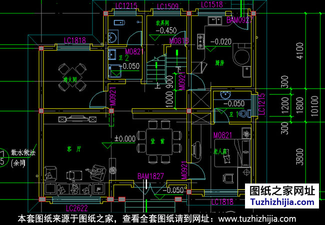 新农村三层别墅设计图纸