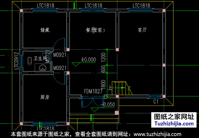 三层新农村住宅设计图纸