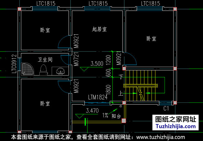 三层新农村房屋设计图纸