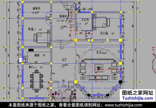 最新别墅设计图纸带效果图