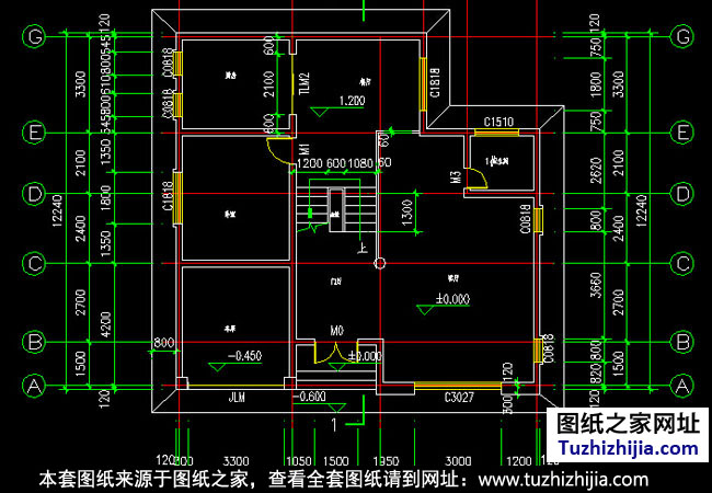 带车库三层别墅设计图纸