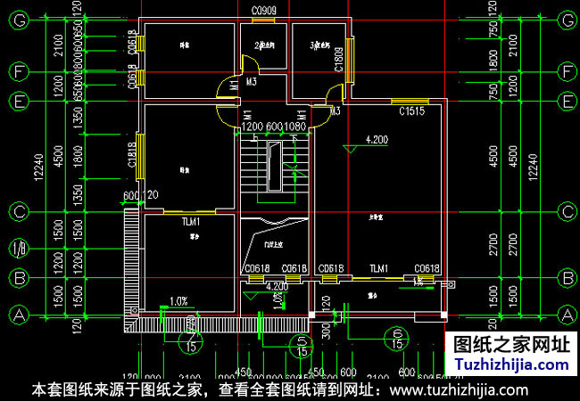 带车库三层别墅设计户型图