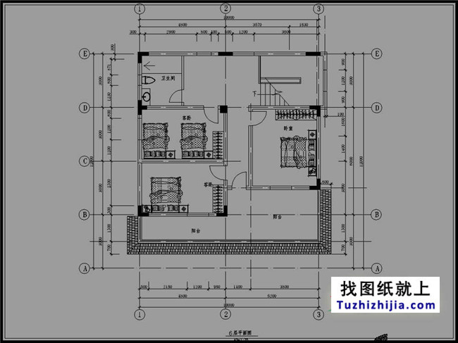 新农村六层房屋设计图纸及效果图