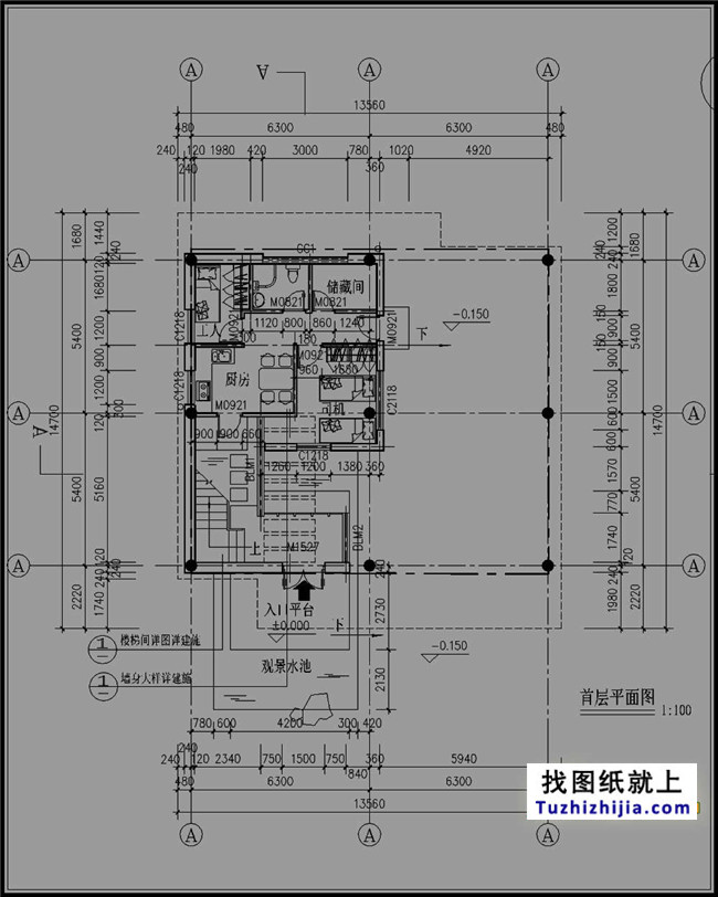 200平方米农村四层房屋设计图纸