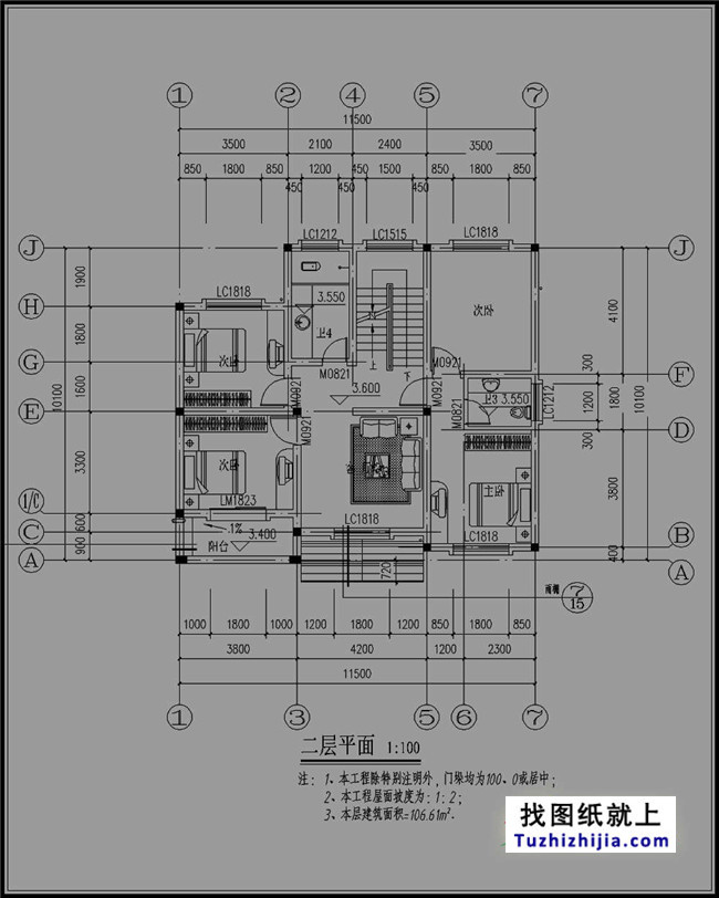 30万预算三层别墅设计图纸及效果图