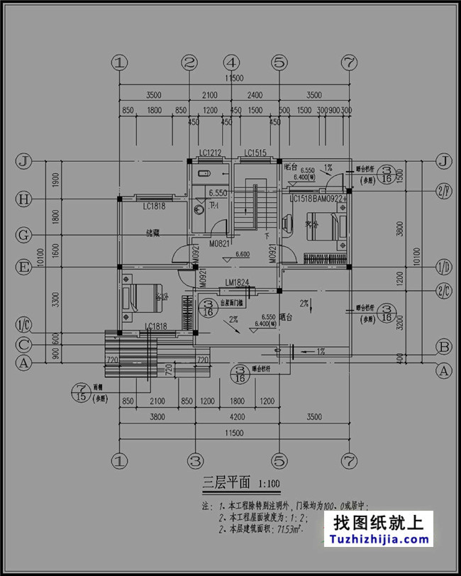 30万预算三层别墅设计图纸及效果图