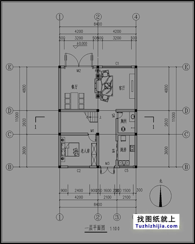 新农村自建房三层房屋设计图纸