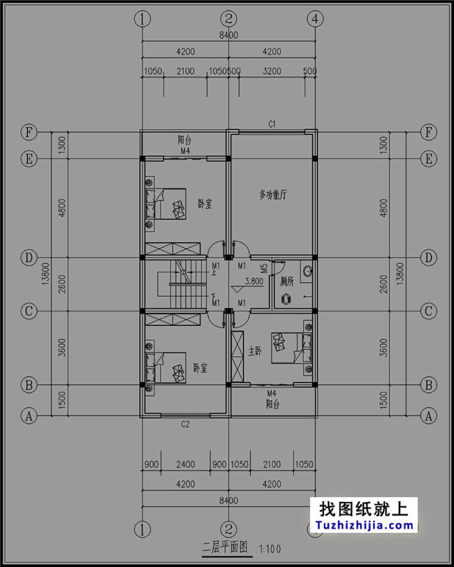 新农村自建房三层房屋设计图纸