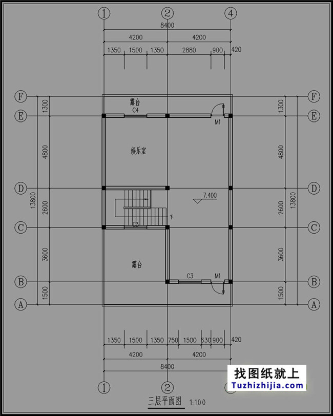 新农村自建房三层房屋设计图纸