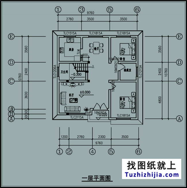 造价：20万,新农村简单实用的三层自建别墅设计图,10X10米100平方米