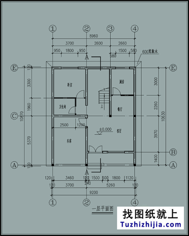  造价:18万,湖南新农村三层别墅设计图纸,9X11米100平方米