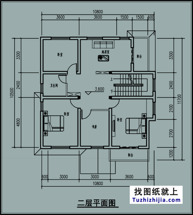 预算25万以内的新农村带露台三层房屋设计施工图及效果图