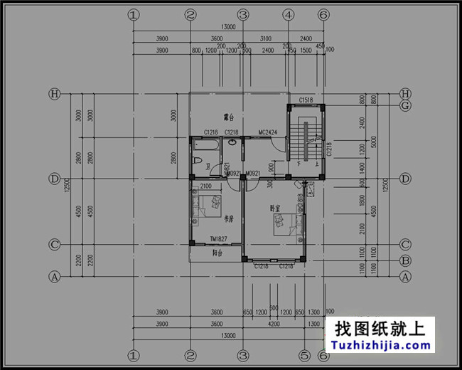 预算30万左右的新农村三层房屋设计图推荐