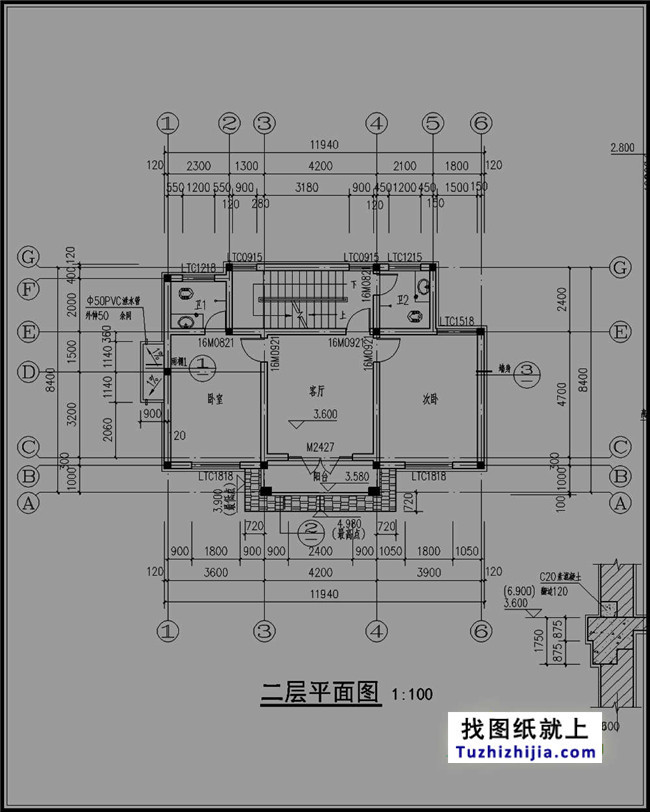 新农村住宅设计图集，三层房屋设计图纸展示