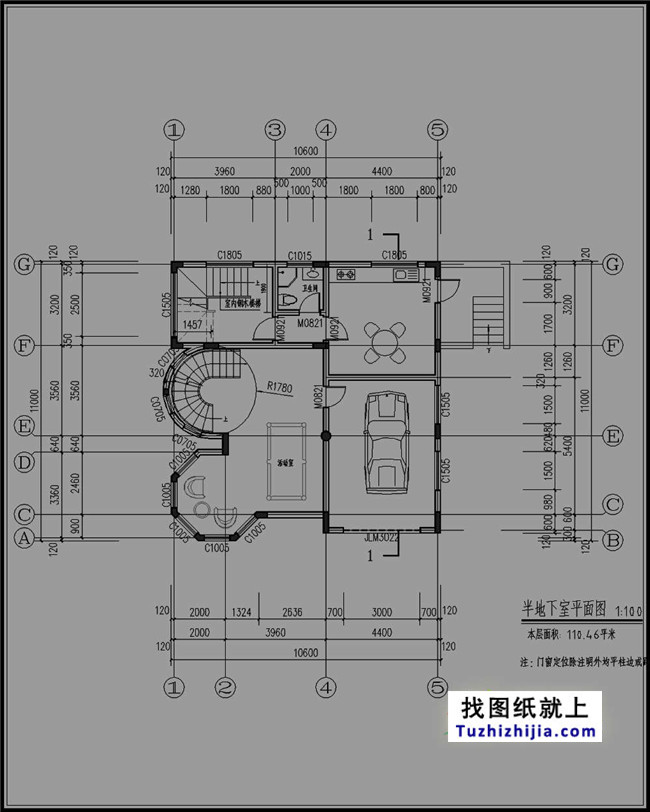 自建三层豪宅设计图纸，欧式风格，高端大气