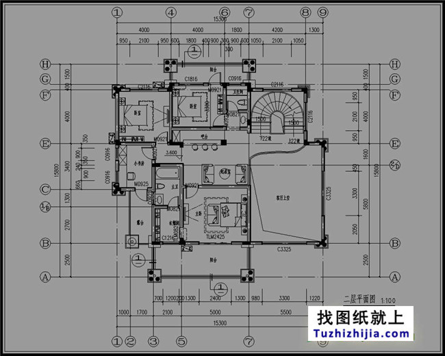 带地下室三层新农村房屋设计图纸