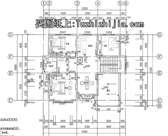 农村三层楼房设计图纸及效果图，经典自建图纸