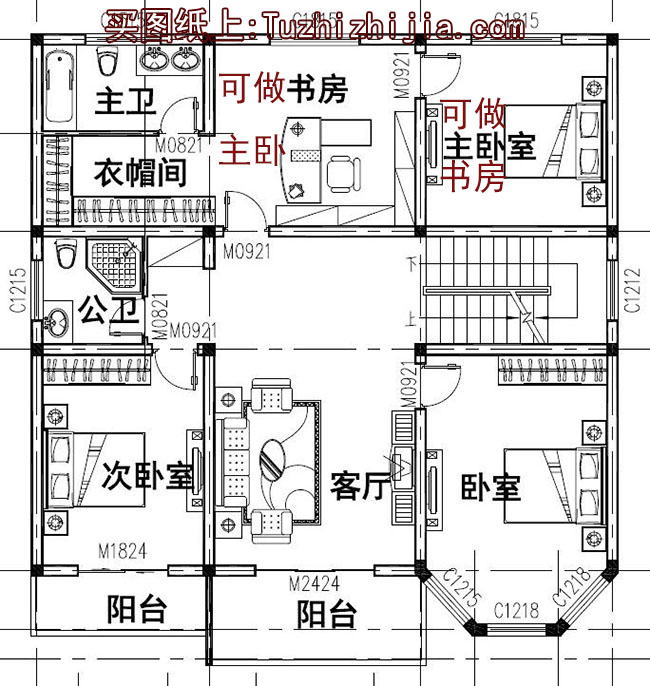 简单的二层楼房图片及设计方案，自建楼房必看