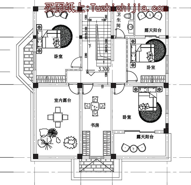 新农村二层自建房设计图带外观图片，自建户型大全