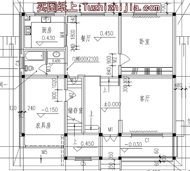 地中海风格二层别墅设计图方案，含外观效果图