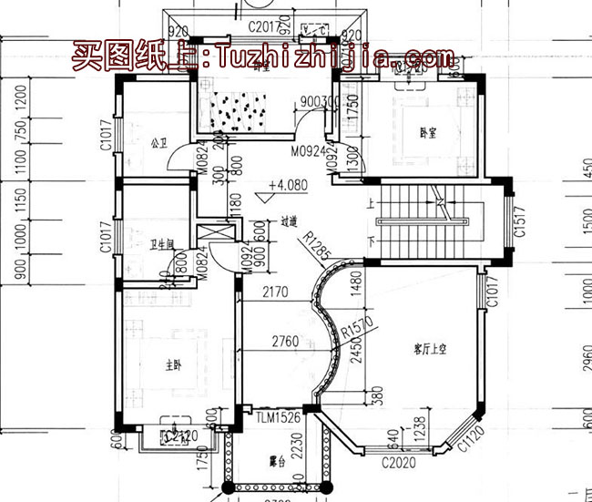 高端三层带地下室别墅房屋设计图方案及效果图