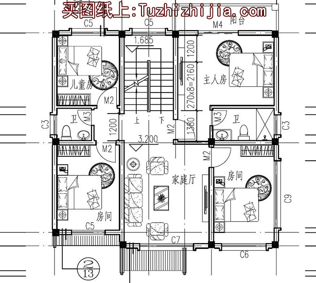 小户型徽派建筑别墅设计方案大全，三层别墅设计图推荐