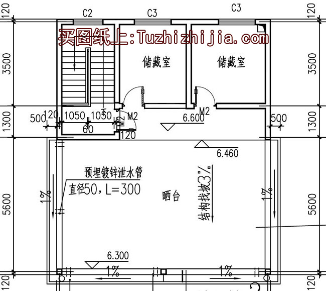 预算10万的简单二层半别墅房屋设计图，外观简单，造价低