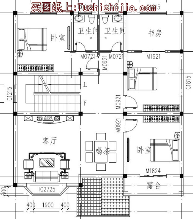 新农村三层自建房屋设计图，含外观图片