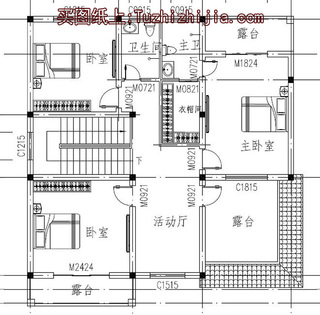 新农村三层自建房屋设计图，含外观图片