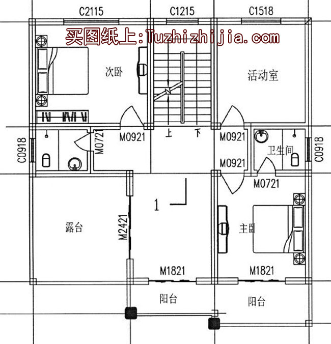 20万农村自建三层别墅设计图，外观美观，户型实用