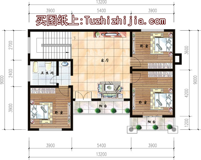 带车库二层别墅设计图及效果图，带车库的农村二层楼房推荐