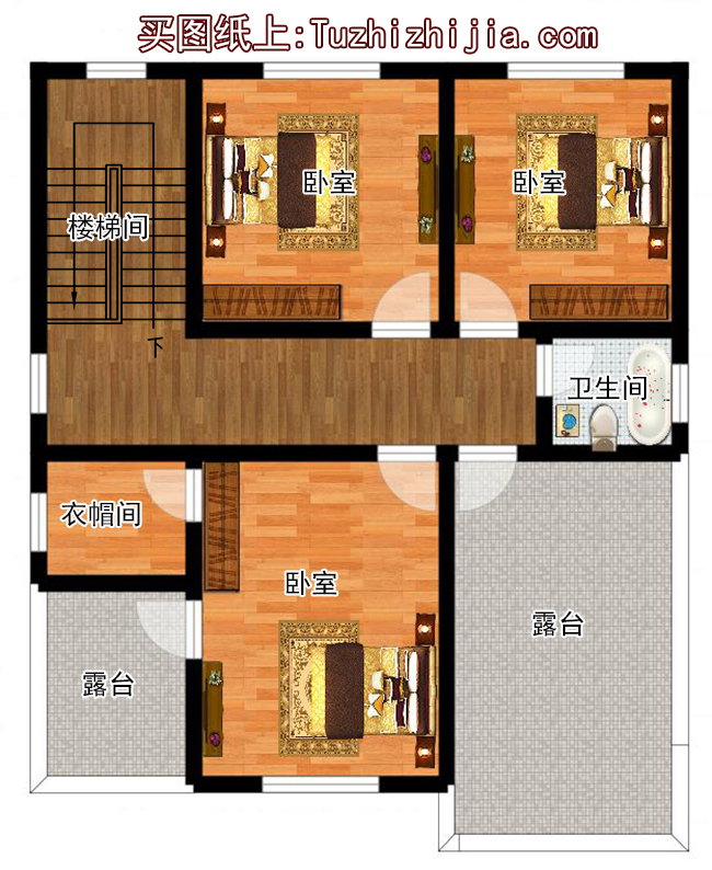 预算20万左右三层别墅设计图纸，新农村自建房推荐