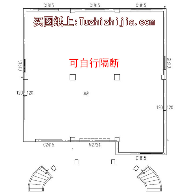 三层半复式别墅设计方案，全套设计图+效果图