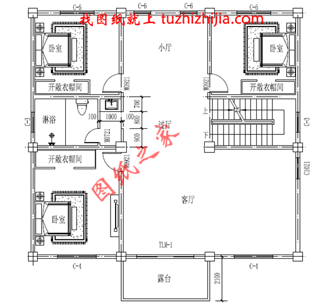 2018新款三层农村小别墅设计图纸，户型方正，四平八稳，建好了之后以后的日子里肯定顺风顺水