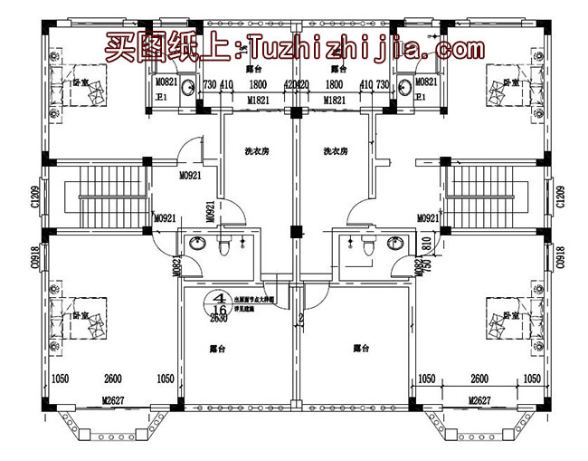 高端大气三层双拼自建房设计图，外观漂亮，240平左右