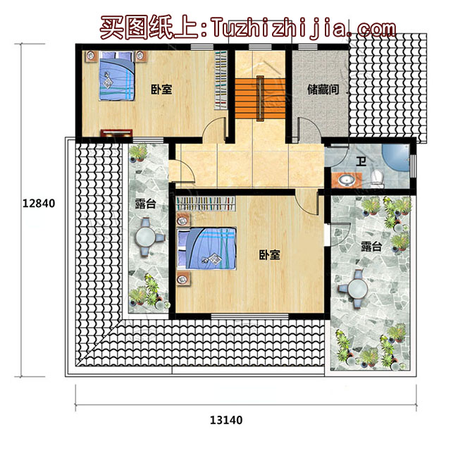 20万农村一层半小洋楼图，自建别墅设计方案推荐