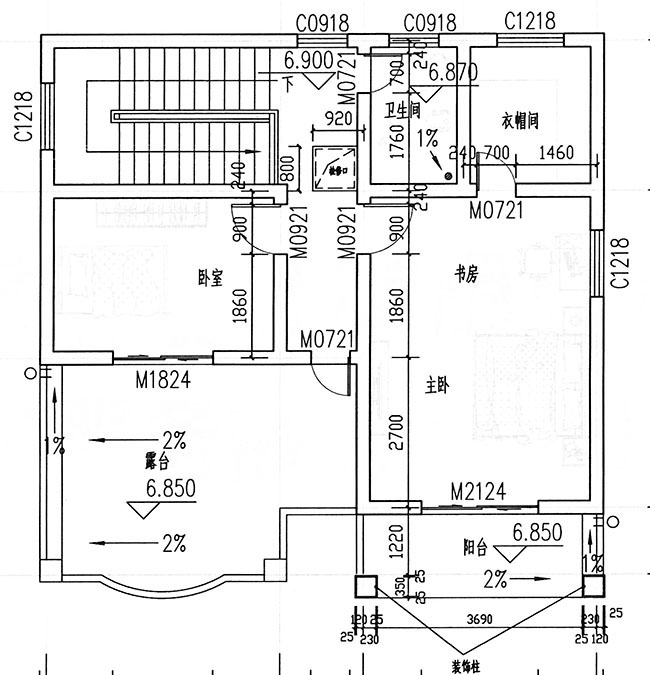 农村20万左右三层住房设计图，小宅基地首选