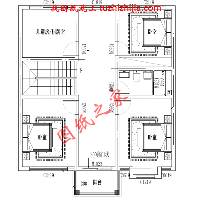 农村13万元二层小楼图，简单易建