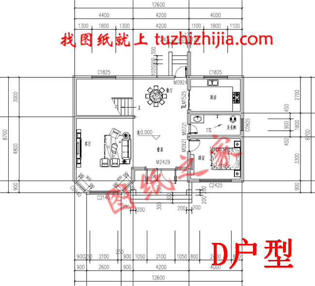 10套农村经典二层楼房设计图纸，多户型，多尺寸，总有一款适合您