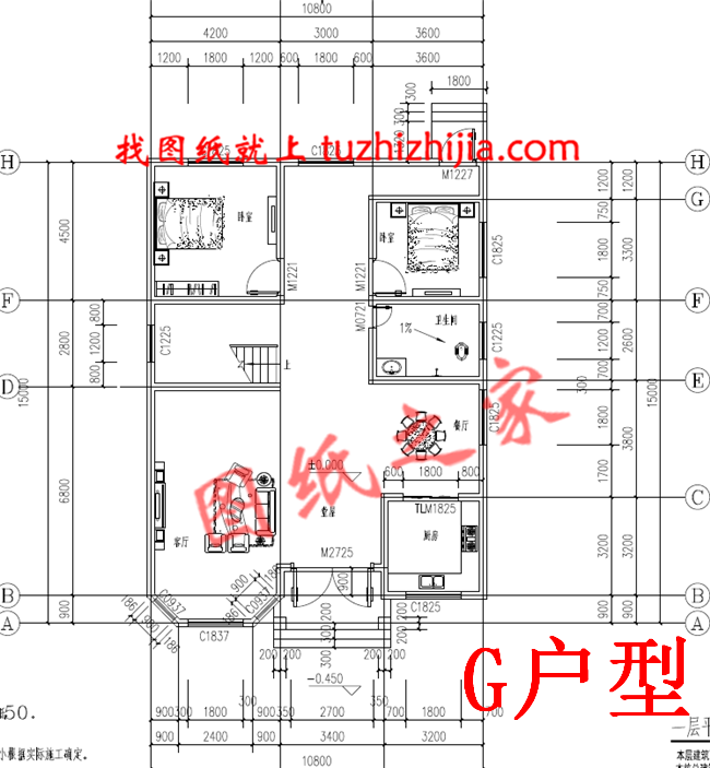 10套农村经典二层楼房设计图纸，多户型，多尺寸，总有一款适合您