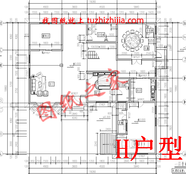 10套农村经典二层楼房设计图纸，多户型，多尺寸，总有一款适合您