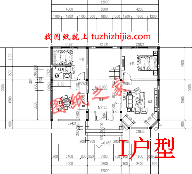 10套农村经典二层楼房设计图纸，多户型，多尺寸，总有一款适合您