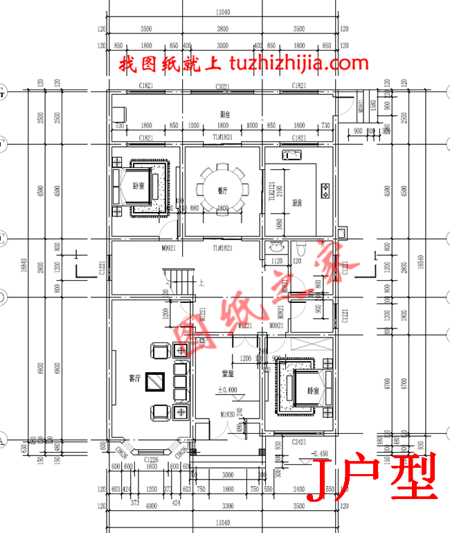 10套农村经典二层楼房设计图纸，多户型，多尺寸，总有一款适合您