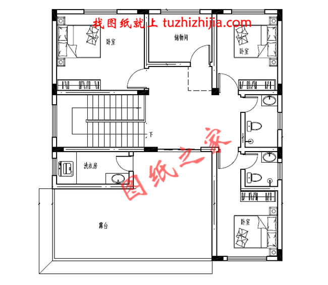 120平米三层30万别墅图片大全及全套施工图，外观简洁大方