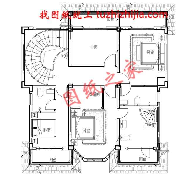 农村18万元二层小楼图，占地120平面，户型紧凑合理