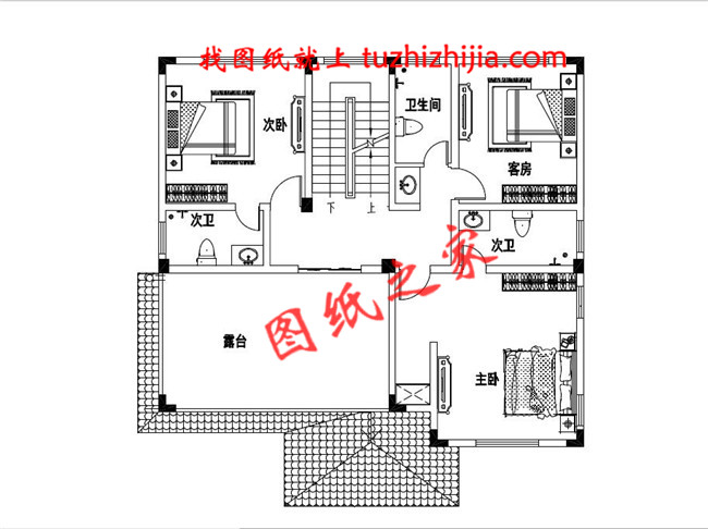 2019新款新式农村50万三层别墅图片，带地下室，美观大气