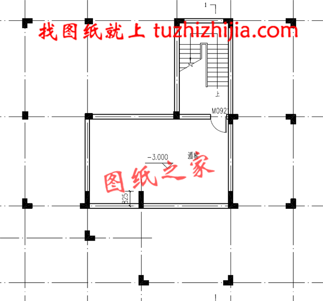 农村二层中式古典别墅图片，带院子，带地下室