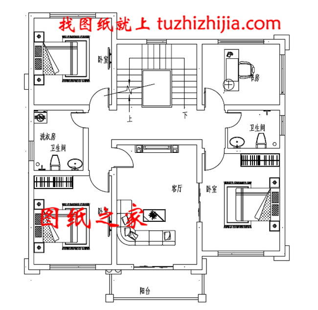 农村120方三层自建房子，好看又不贵的三层农村别墅