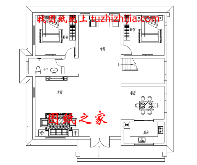 农村现代三层建房子设计图及图片，平屋顶的设计